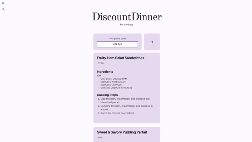 DiscountDinner – screenshot 4