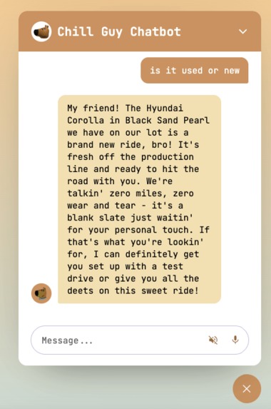 Chill Guy Chatbot – screenshot 6