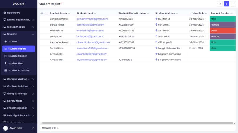 Healthcare and Wellness for College Students – screenshot 5