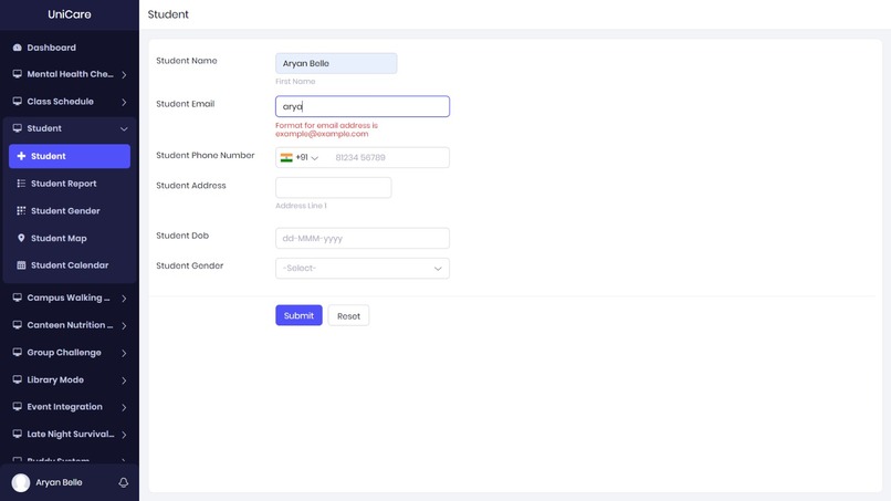 Healthcare and Wellness for College Students – screenshot 6
