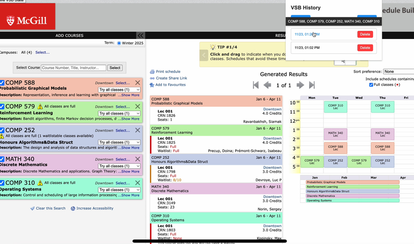 Comprehensive course blueprinter – screenshot 1