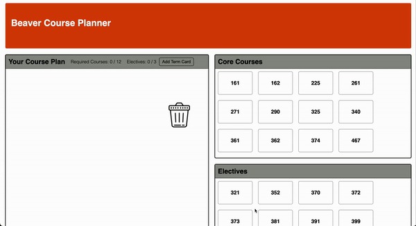 Beaver Course Planner – screenshot 1
