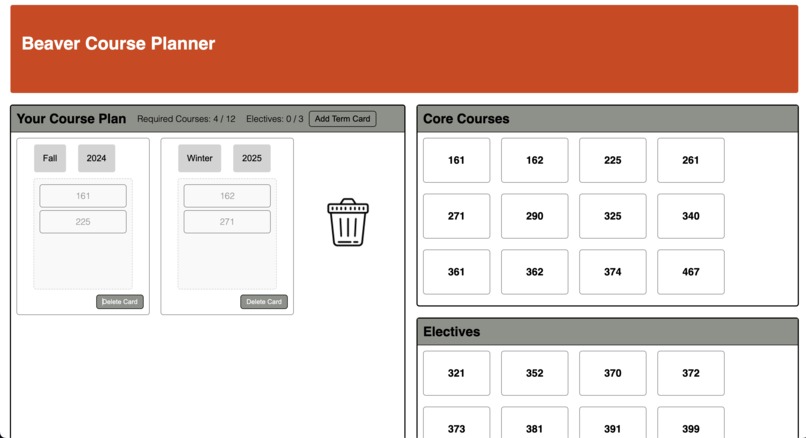 Beaver Course Planner – screenshot 2