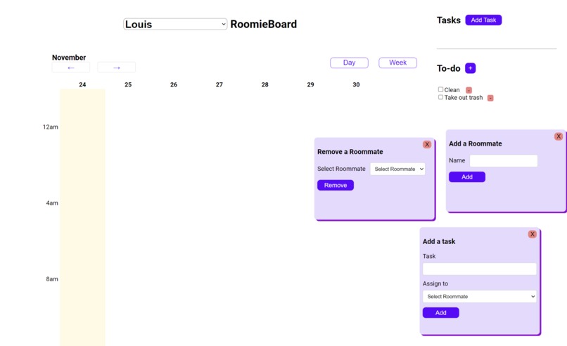 RoomieBoard – screenshot 4