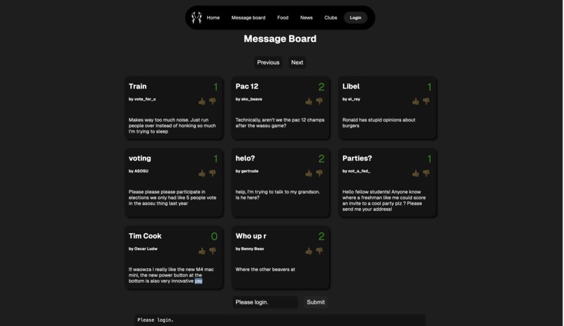 Beaves Forum – screenshot 3