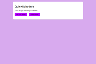 QuickSchedule