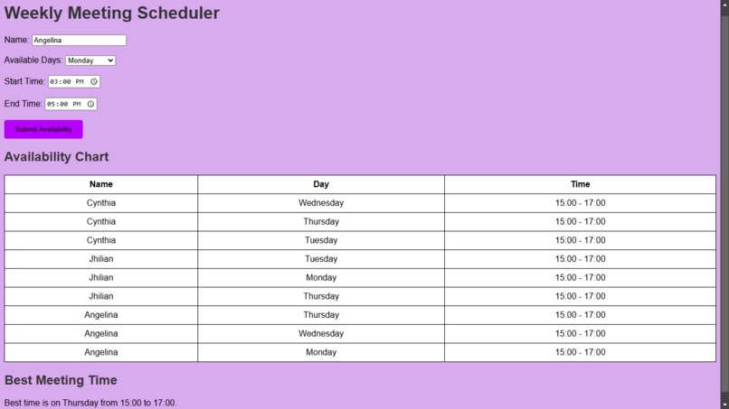 QuickSchedule – screenshot 3
