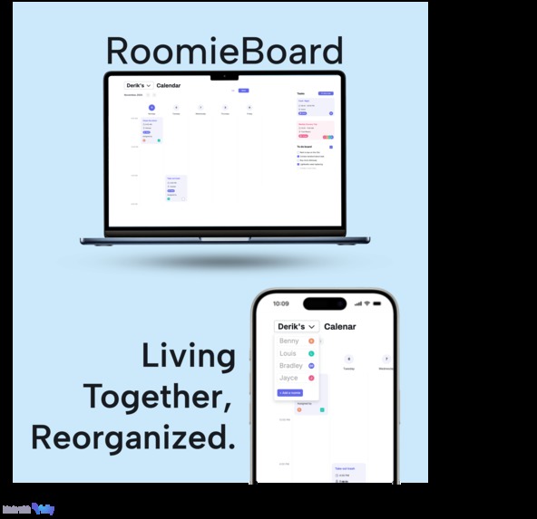 RoomieBoard – screenshot 1
