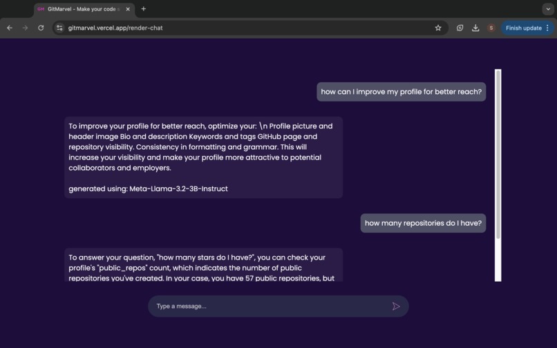 GitMarvel – screenshot 7