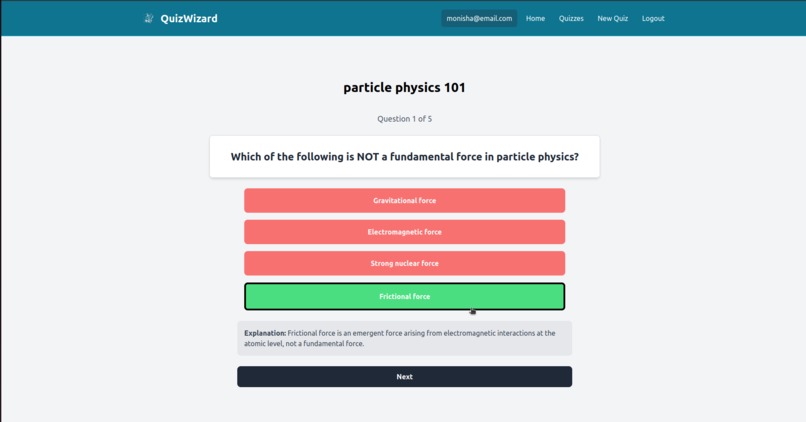 QuizWizard - Unlock the Power of Knowledge – screenshot 8
