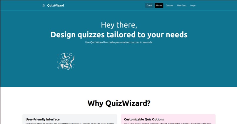 QuizWizard - Unlock the Power of Knowledge – screenshot 1