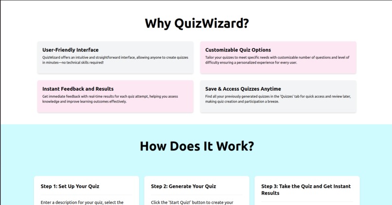 QuizWizard - Unlock the Power of Knowledge – screenshot 2