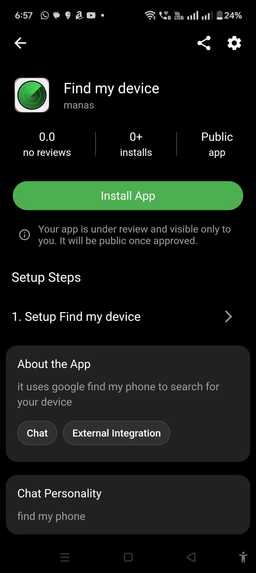 Find my Device – screenshot 1