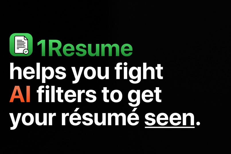 1Resume – screenshot 2