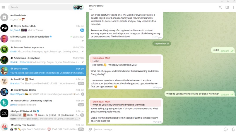 SmartForest – screenshot 1