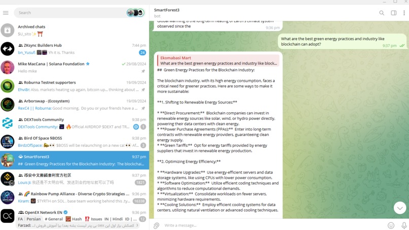 SmartForest – screenshot 2