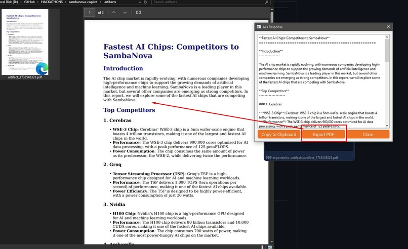 Samba Copilot – screenshot 4