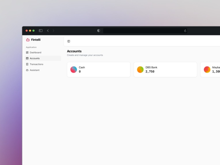 Fintelli – screenshot 2