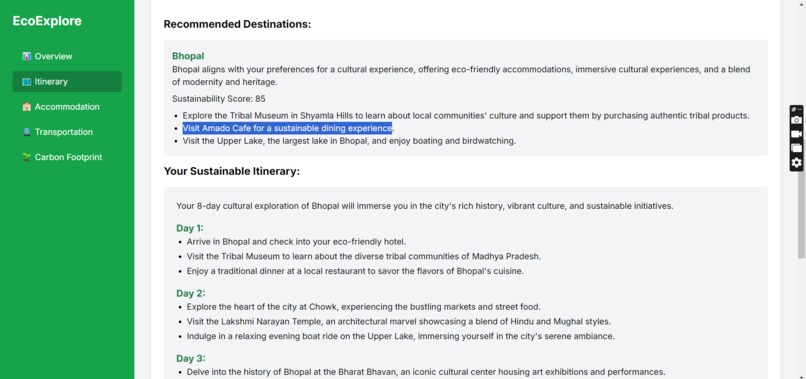 EcoExplore – screenshot 4