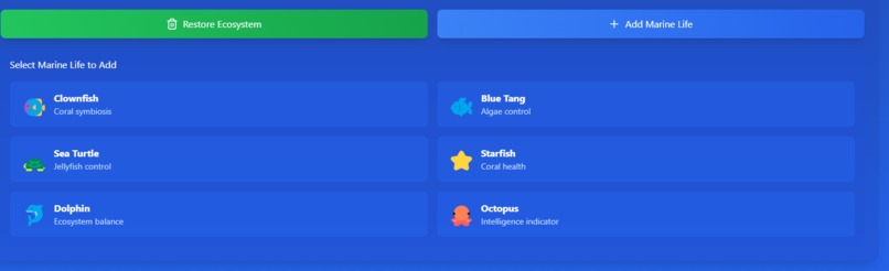 BlueConserve: Virtual Marine Sanctuary – screenshot 2