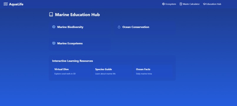 BlueConserve: Virtual Marine Sanctuary – screenshot 4