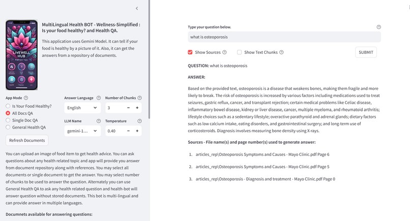 livewellhub – screenshot 3