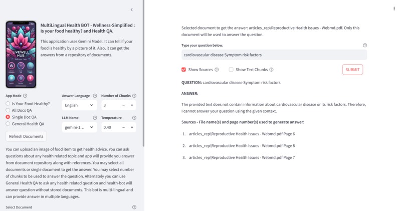 livewellhub – screenshot 4