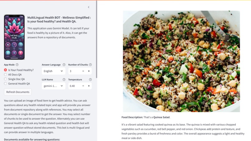 livewellhub – screenshot 2