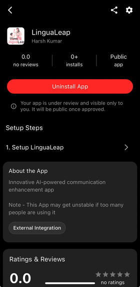 LinguaLeap – screenshot 2