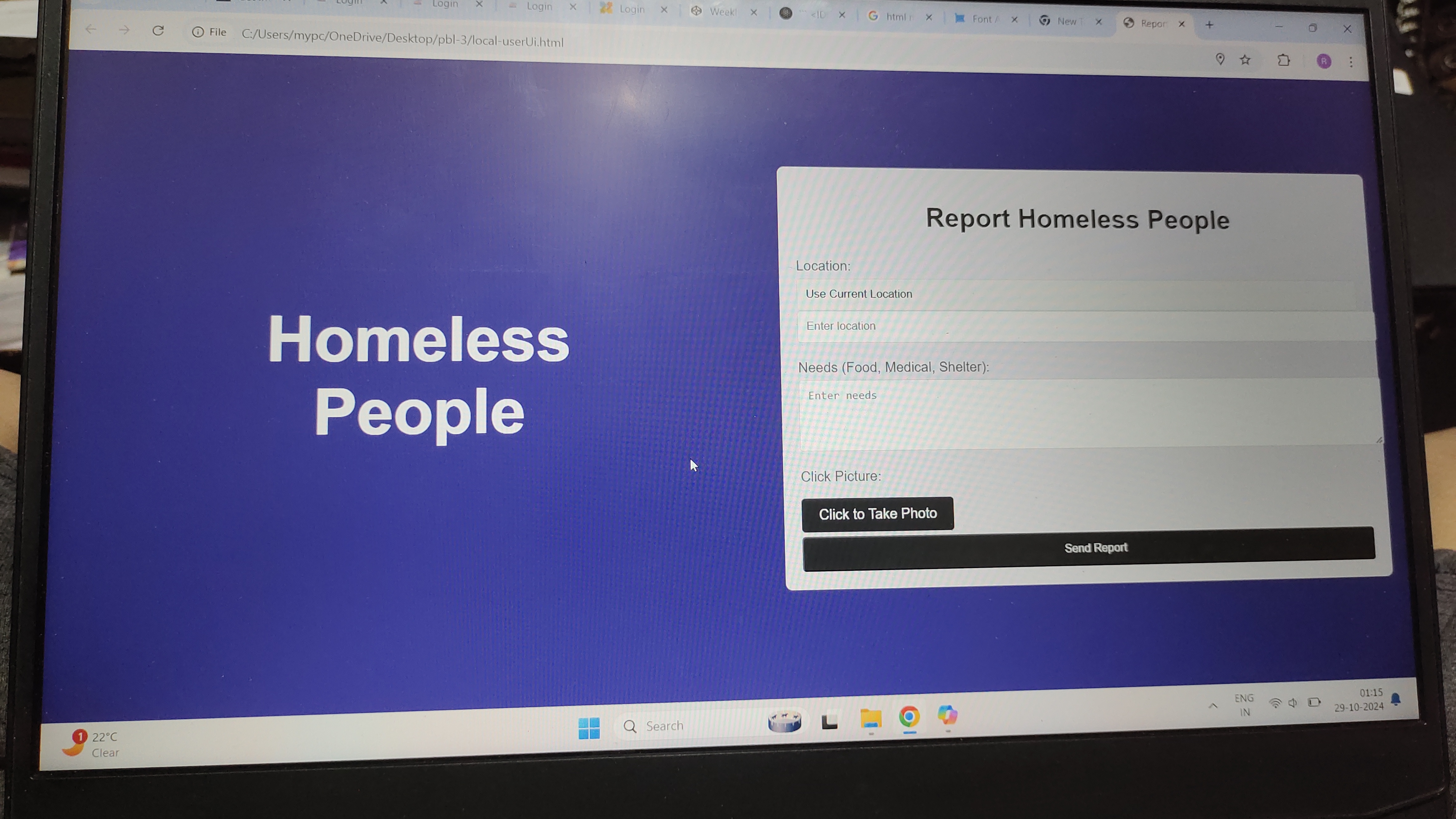 Hope on the street | Devpost