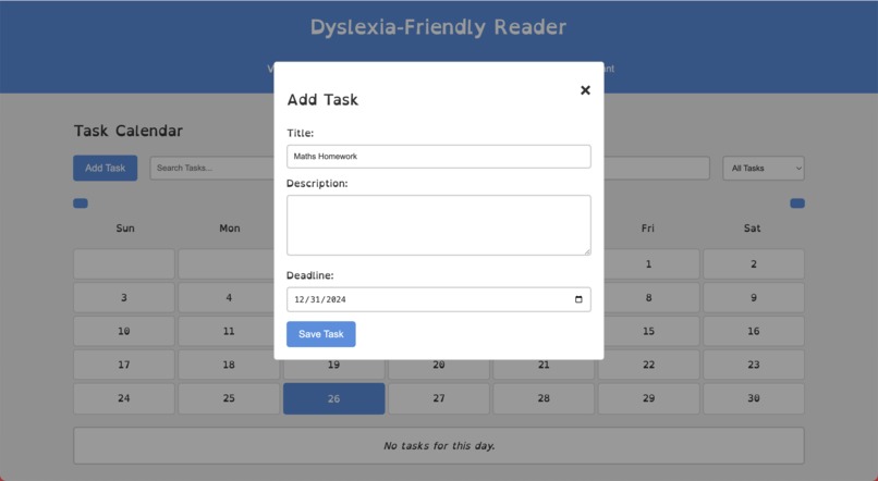 ClearView: A Dyslexia-Friendly Web Experience – screenshot 2