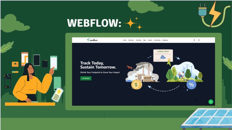 CarboTrack – screenshot 1