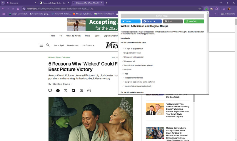 Recipe Extractor – screenshot 2