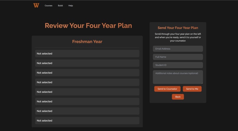 Westwood High School Course Advisor – screenshot 4