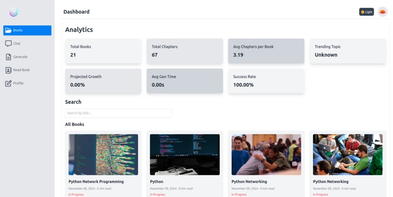 AIBook – screenshot 2