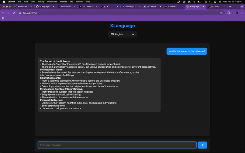 XLanguage – screenshot 2