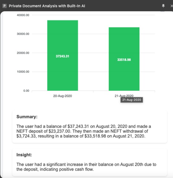 Private Document Analysis with Built-In AI – screenshot 2