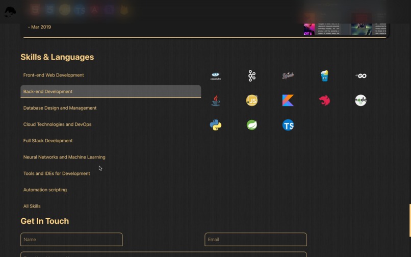 Keshav Lingala Portfolio – screenshot 6