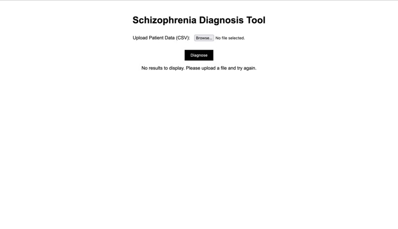 Schizophrenia Diagnostic Tool – screenshot 1