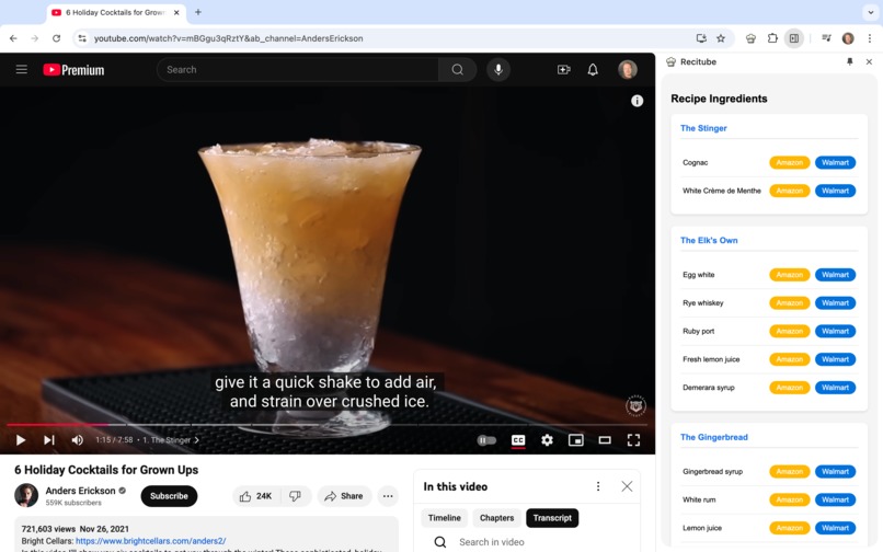 Recitube – screenshot 1