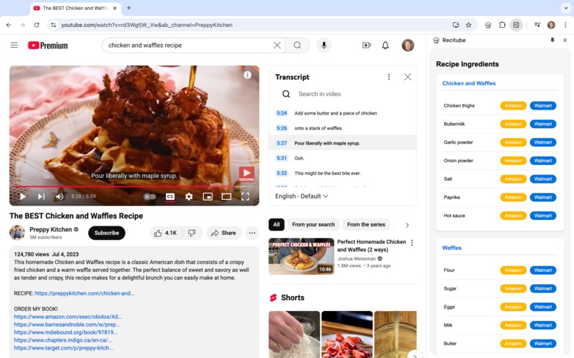 Recitube – screenshot 2