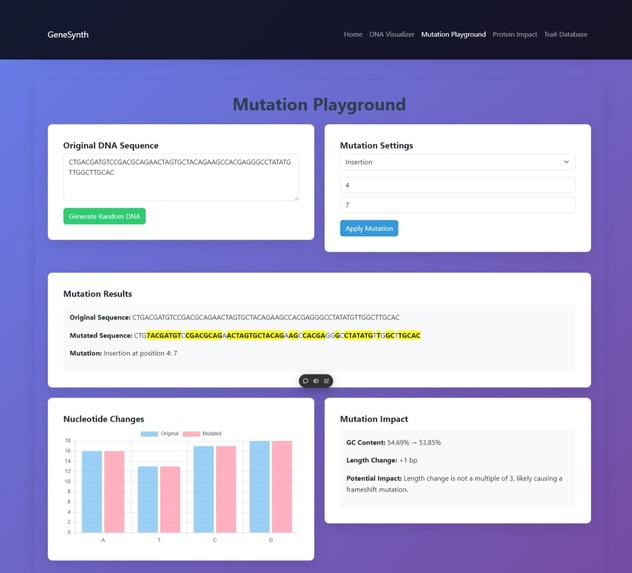 Genesynth – screenshot 3