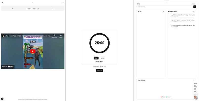 Questionable Pomodoro – screenshot 1