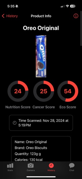 SafeBite – screenshot 4