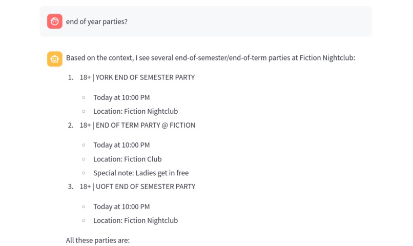 EventBot – screenshot 3