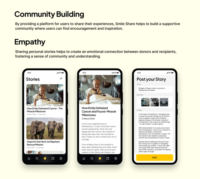 Smile Share: Your Pocket-Sized Philanthropy – screenshot 3