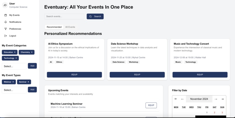 Eventuary – screenshot 1