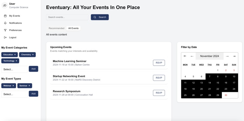 Eventuary – screenshot 2