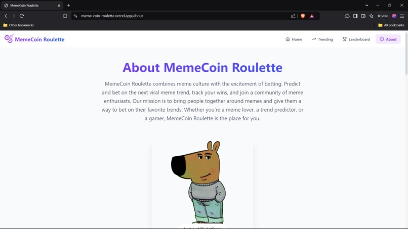 MemeCoin Roulette – screenshot 5