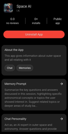 Space AI – screenshot 2